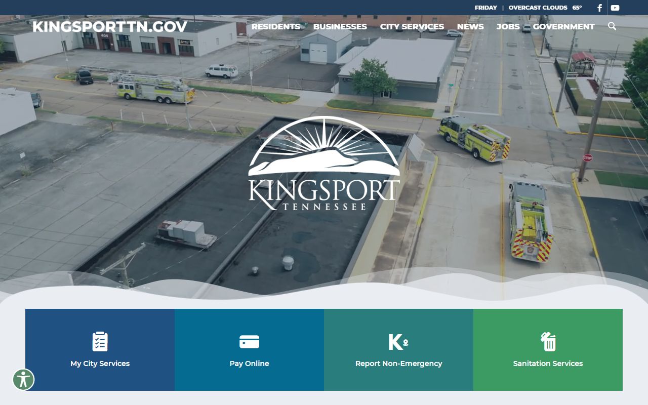 Kingsport Death Index and city government records