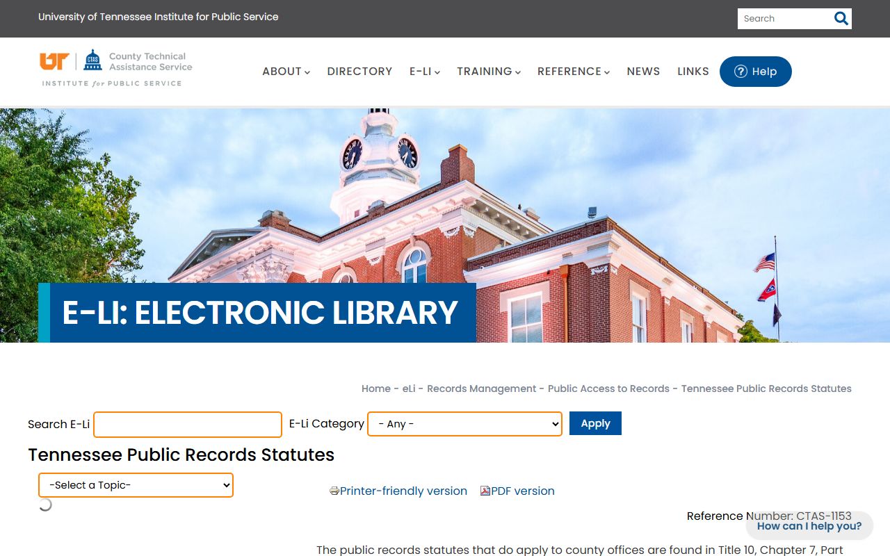 Tennessee Death Index Tennessee public records statutes page